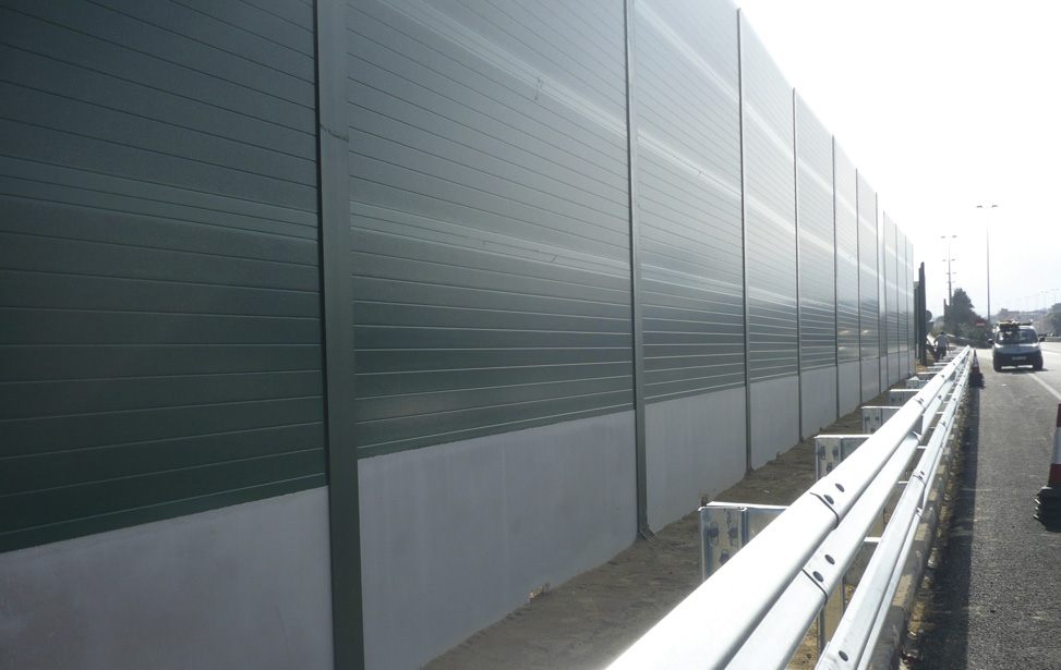 Acoustic Screen. A-6 Highway (Madrid)